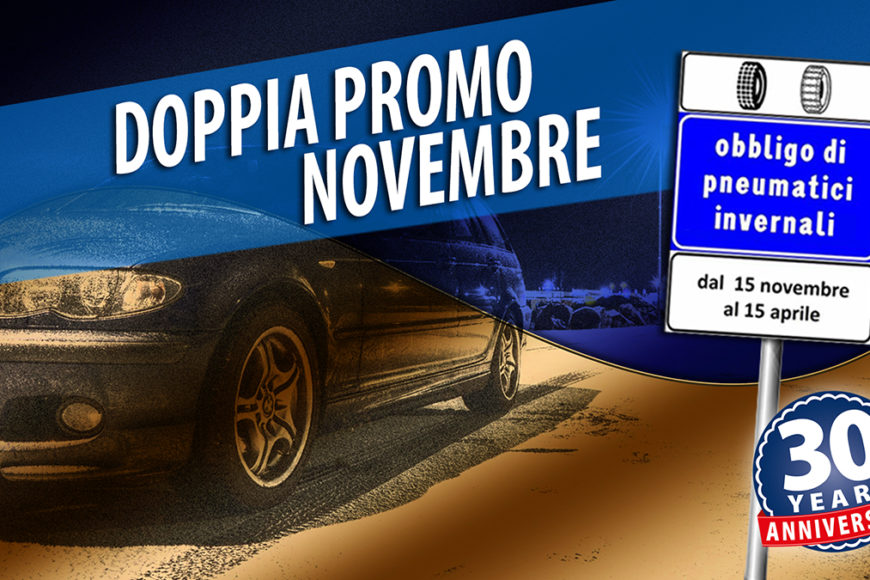 Doppia promo per novembre